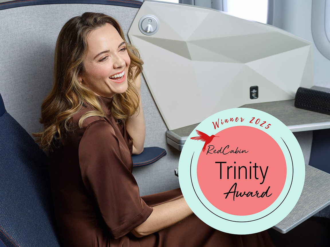 STELIA Aerospace primée aux RedCabin Trinity Awards pour son fauteuil OPERA® ESSENTIAL ✨