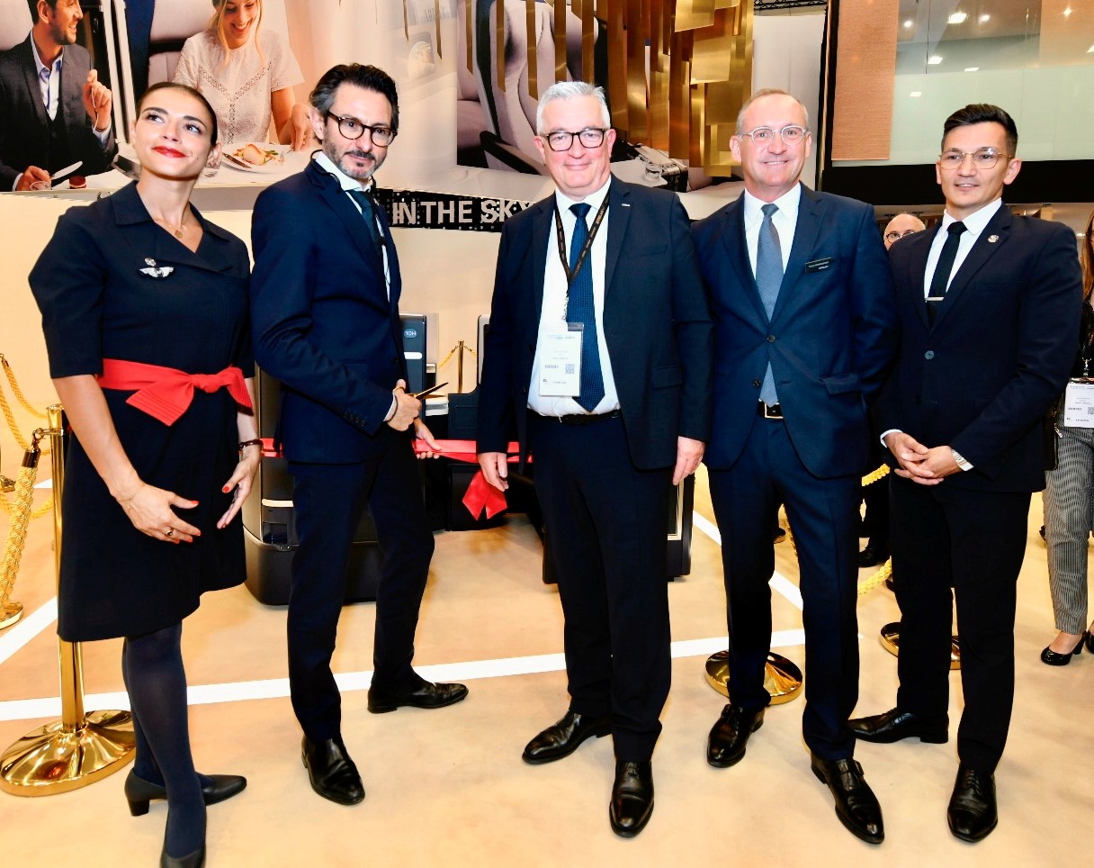 STELIA Aerospace and Air France unveil the company’s new Business seat